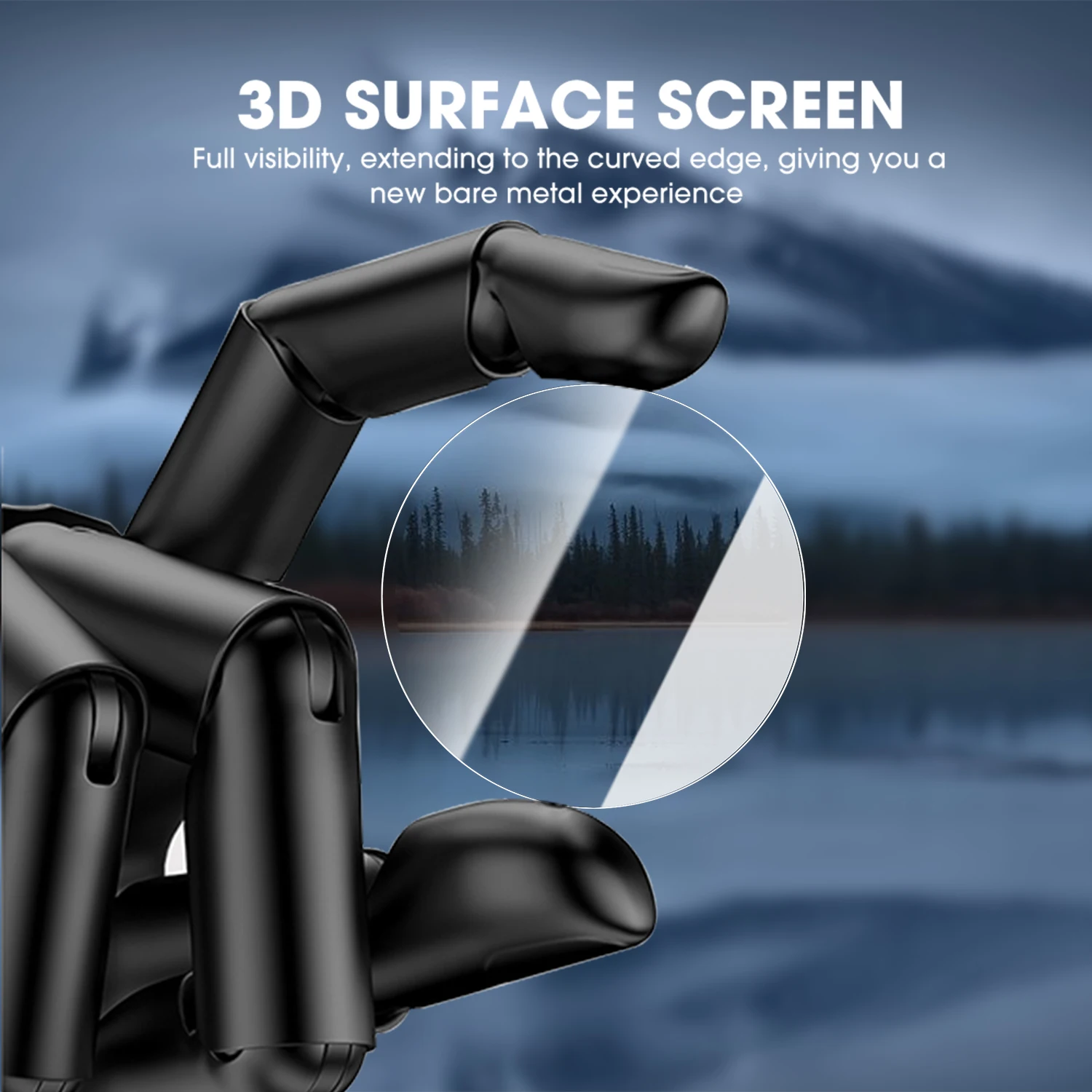 Premium Tempered Glass Screen Protectors with Auto Alignment Kit - 9H Hardness