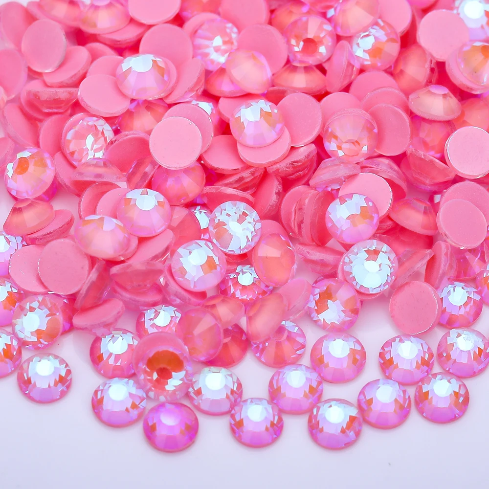 Fluorescent Glitter Neon Rhinestones for DIY Nail Art and Fashion Accessories