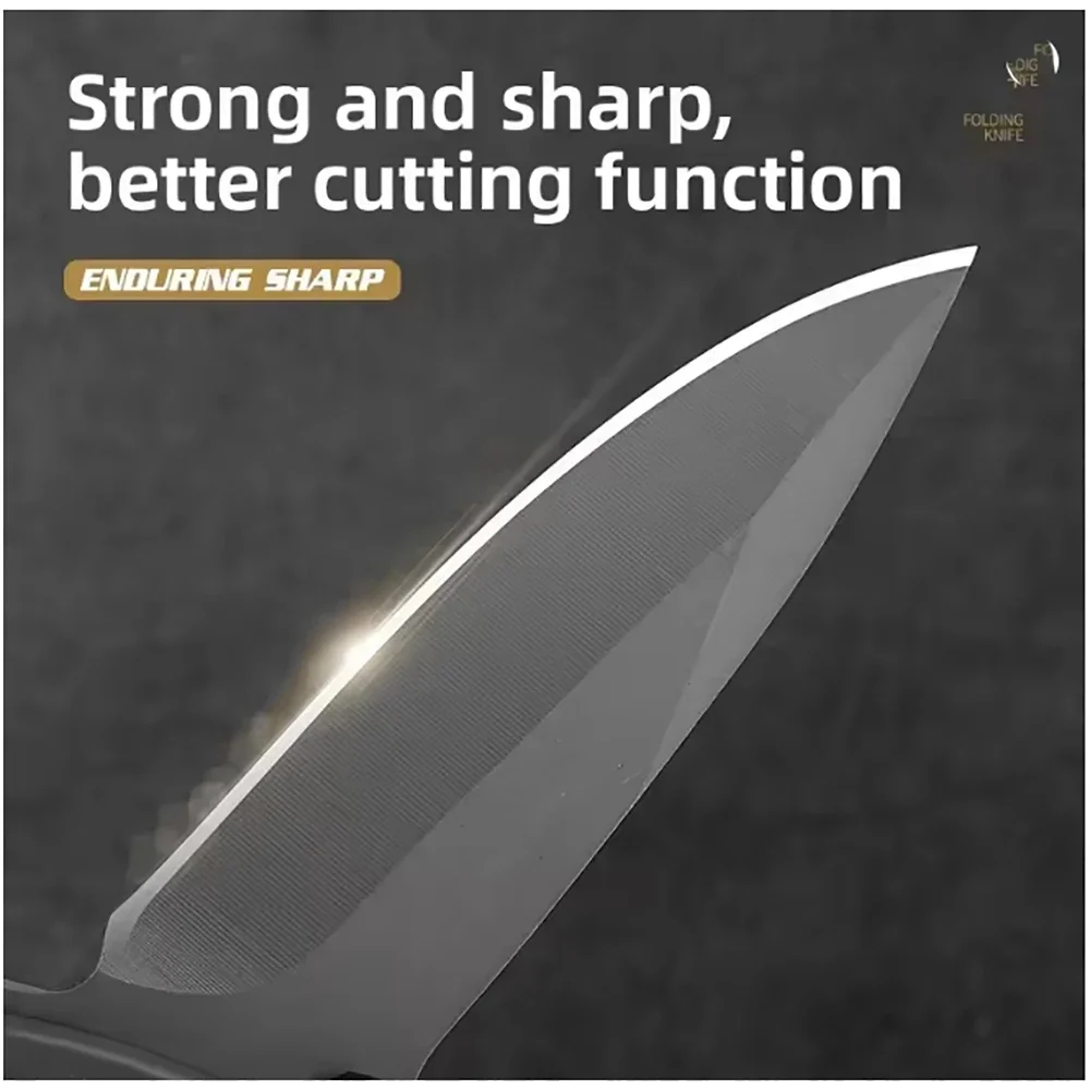 Multifunctional Folding Knife Household Outdoor Camping Survival EDC Tactical Pocket Knife