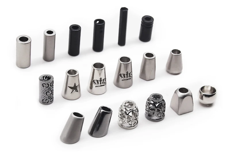 Description Picture 4 of item10pcs High Quality Metal End Stopper Cord Rope Ends Locks Lanyard Clips Fastener For Backpack Garment Drawstrings Accessory DIY