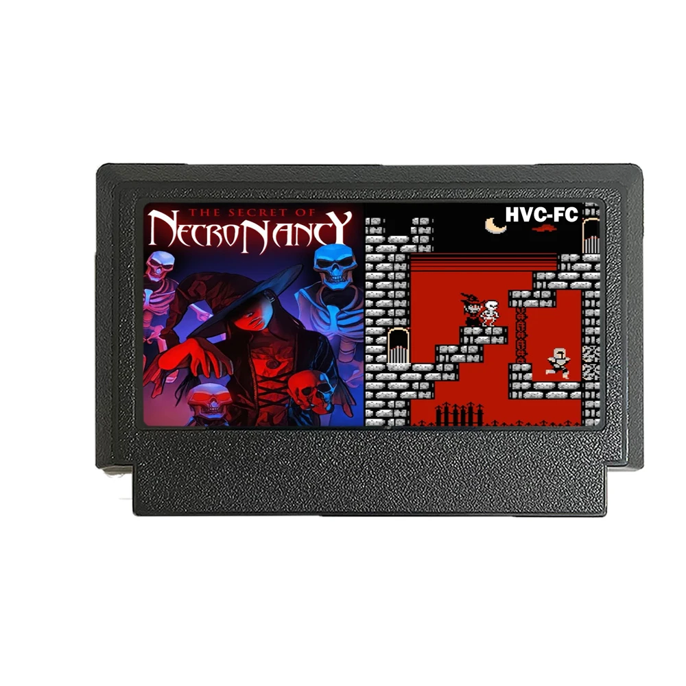 NecroNancy の秘密 - 新品の 60 ピン FC ファミコンゲームカートリッジ