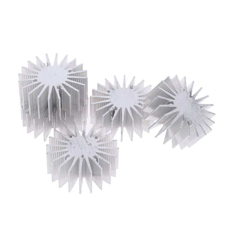 LED 알루미늄 방열판 라디에이터, 가정용 램프 라디에이터 교체 가능, 1W, 3W, 5 개