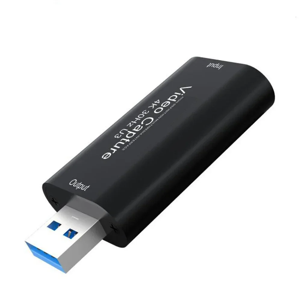 Ultra HD Video Capture Card with HDMI Input for Recording and Live Streaming