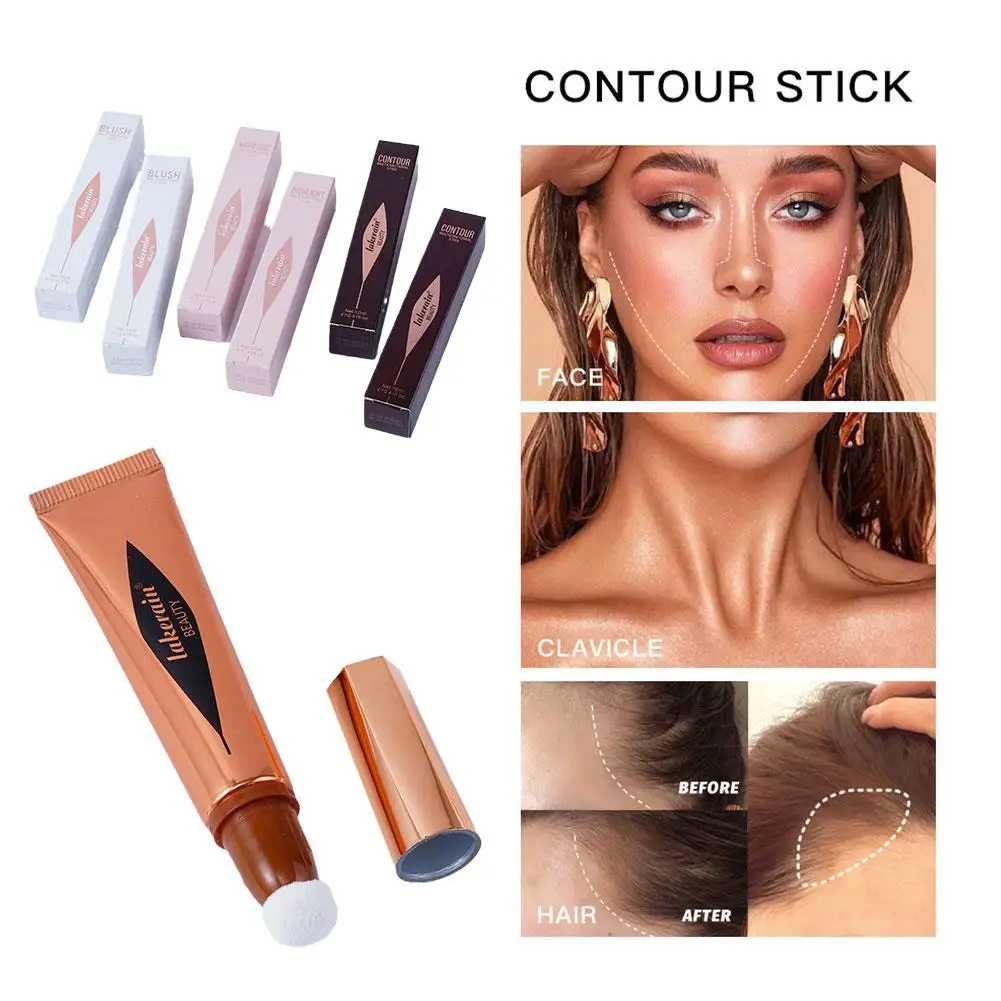 

12ml Fluorescent Beauty Stick Soft Liquid Blush For Cheeks Liquid Contour Beauty Wand Natural Moisturizing Cream P1f6