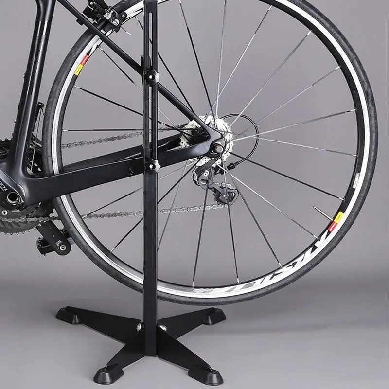 Bicycle Floor Parking Rack Stand mountain bike maintenance rack Portable Home Bicycle replacement Stand Maintenance Holder bicycle parts