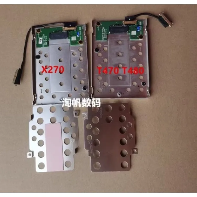 Estado Sólido Placa Adaptadora Cabo Sata Hdd Bandeja Caddy para Thinkpad T480 T470 X270 M.2 Hard Drive Bay Pcie Nvme Unidade de