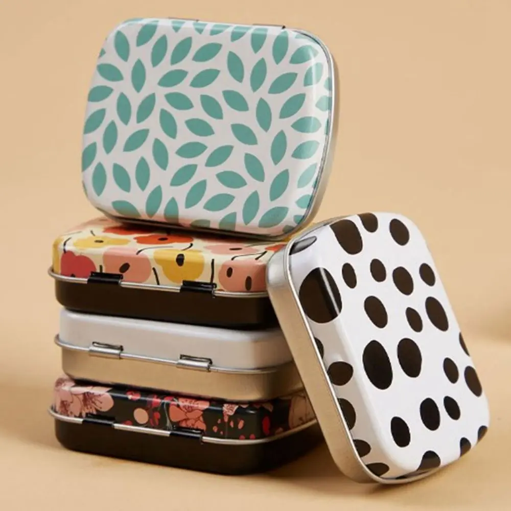 Waterproof Mini Iron Box Reusable Candy Packing Storage Container