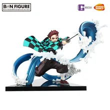 

Bandai Original Demon Slayer Anime Figure Tanjiro Figurine Kimetsu No Yaiba Collectible Model Decoration Toy for Children Gift
