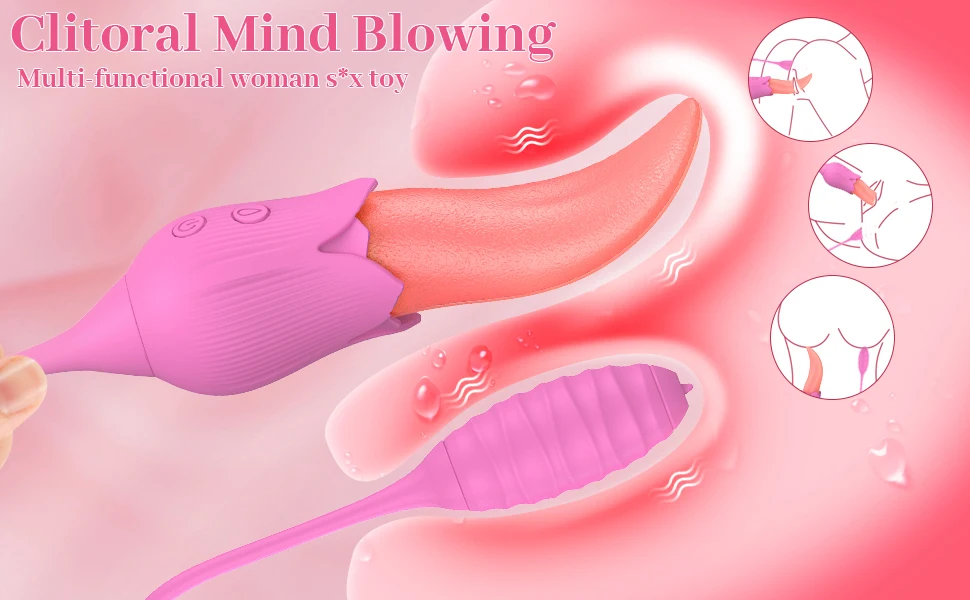 Vibrator Tongue Licking For Women Vibrating Egg G Spot Clitoris Stimulator Clit Nipp_voghion.com