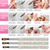 1pc Size#8-#18 Diamond Nail Kolinsky Brush,Acrylic Powder Nail Brush 4