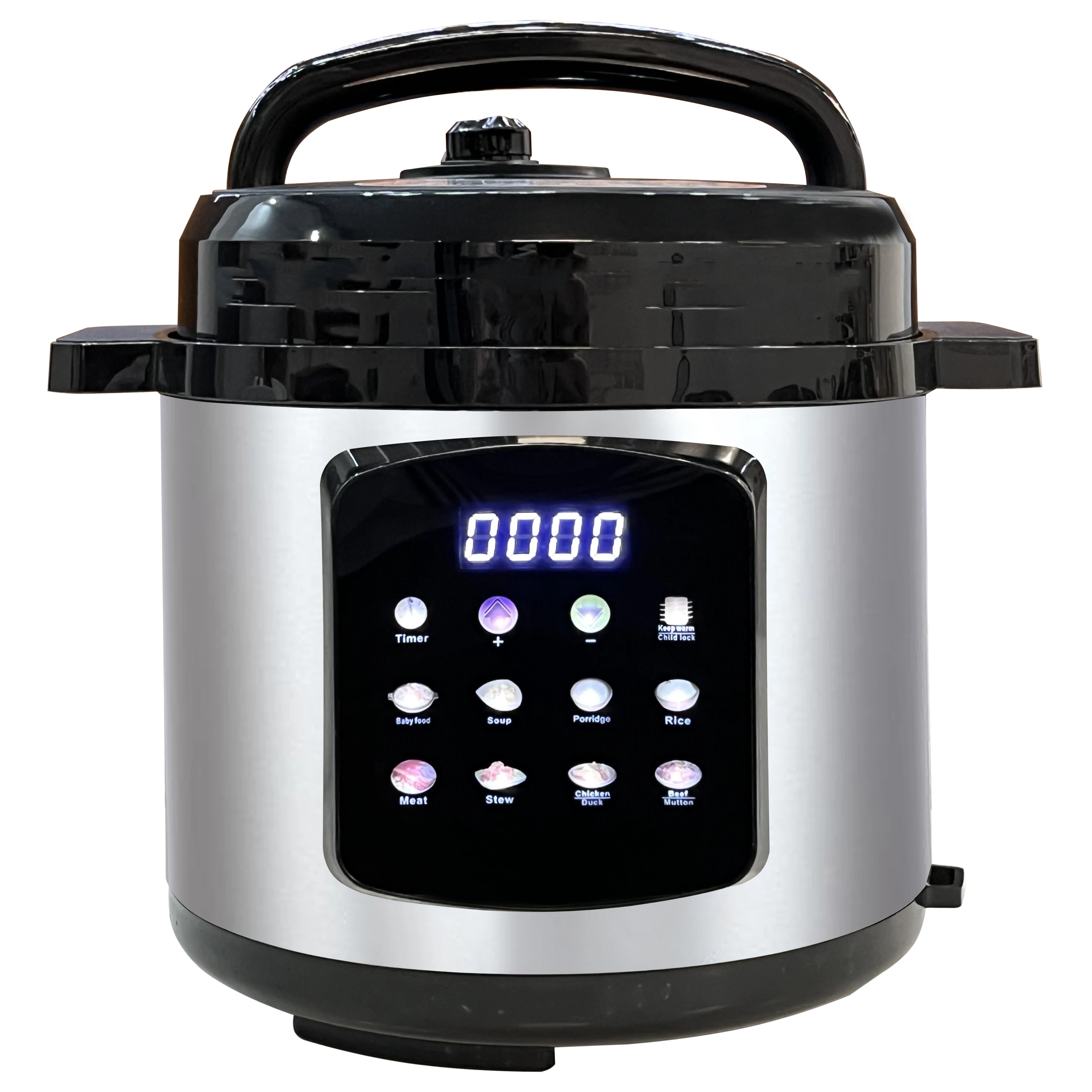 Directly Price Fast Cookers Stainless Steel Aluminum Inner Rice Multicooker Electric Pot High Pressure Cooker