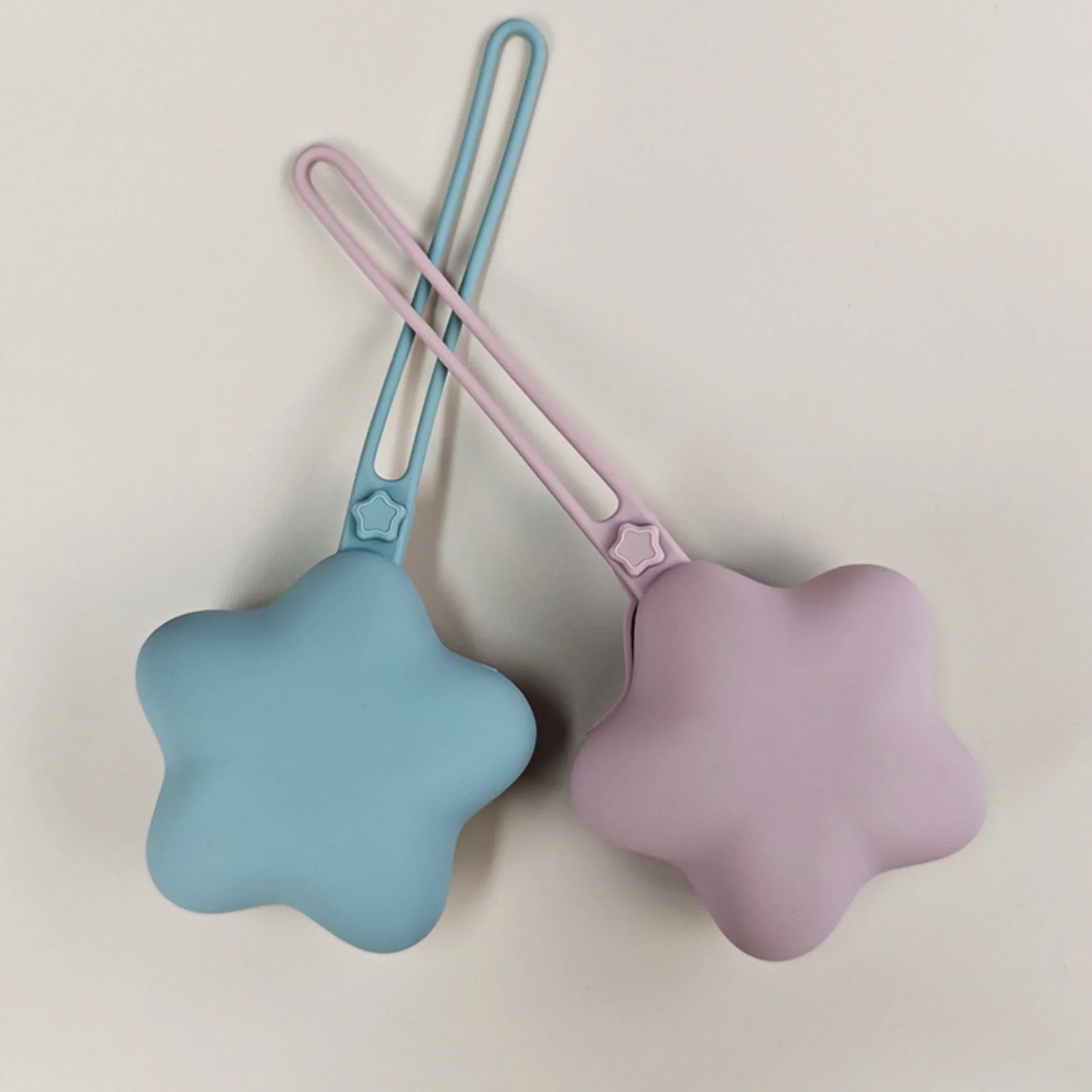 Portable Silicone Storage Box For Outdoor Activities Baby Pacifier Silicone Storage Box Pentagram Bag