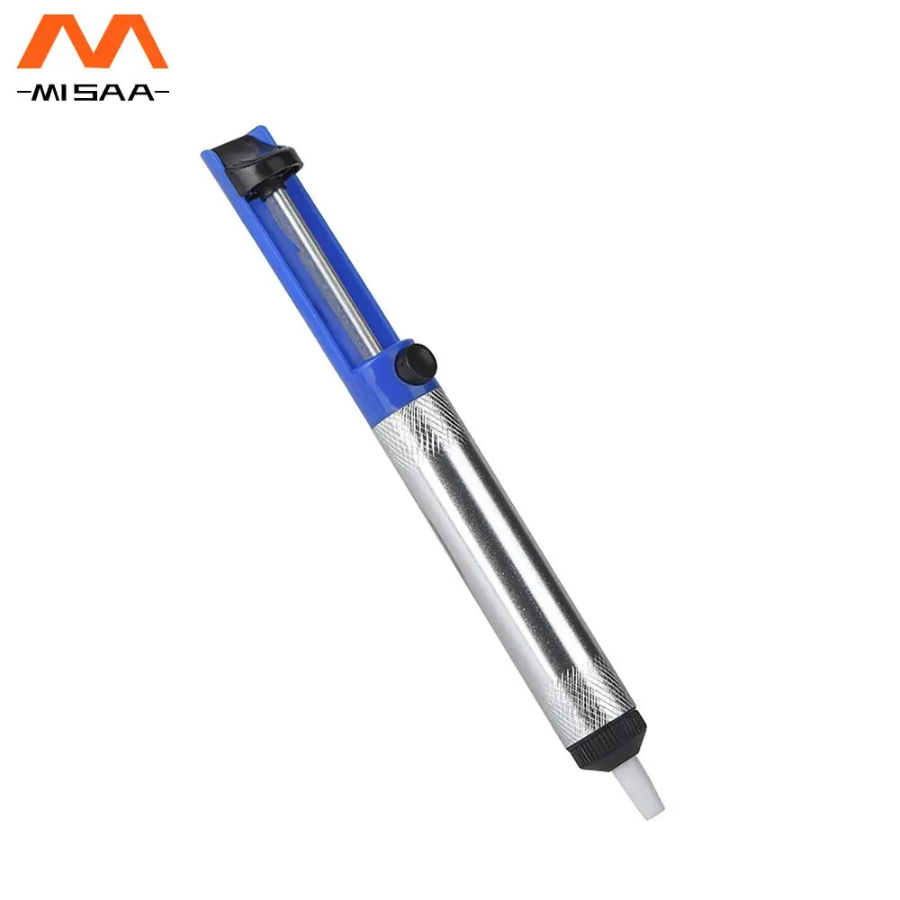 

Suction Tin Gun Aluminum Alloy Strong High Temperature Removal Vacuum Manual Hand Welding Tools Soldering Sucker Pen Desolder