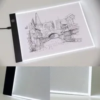 A4/A5 LED copying table copying table calligraphy luminous board painting board hand copied newspaper anime transparent board - Image 5