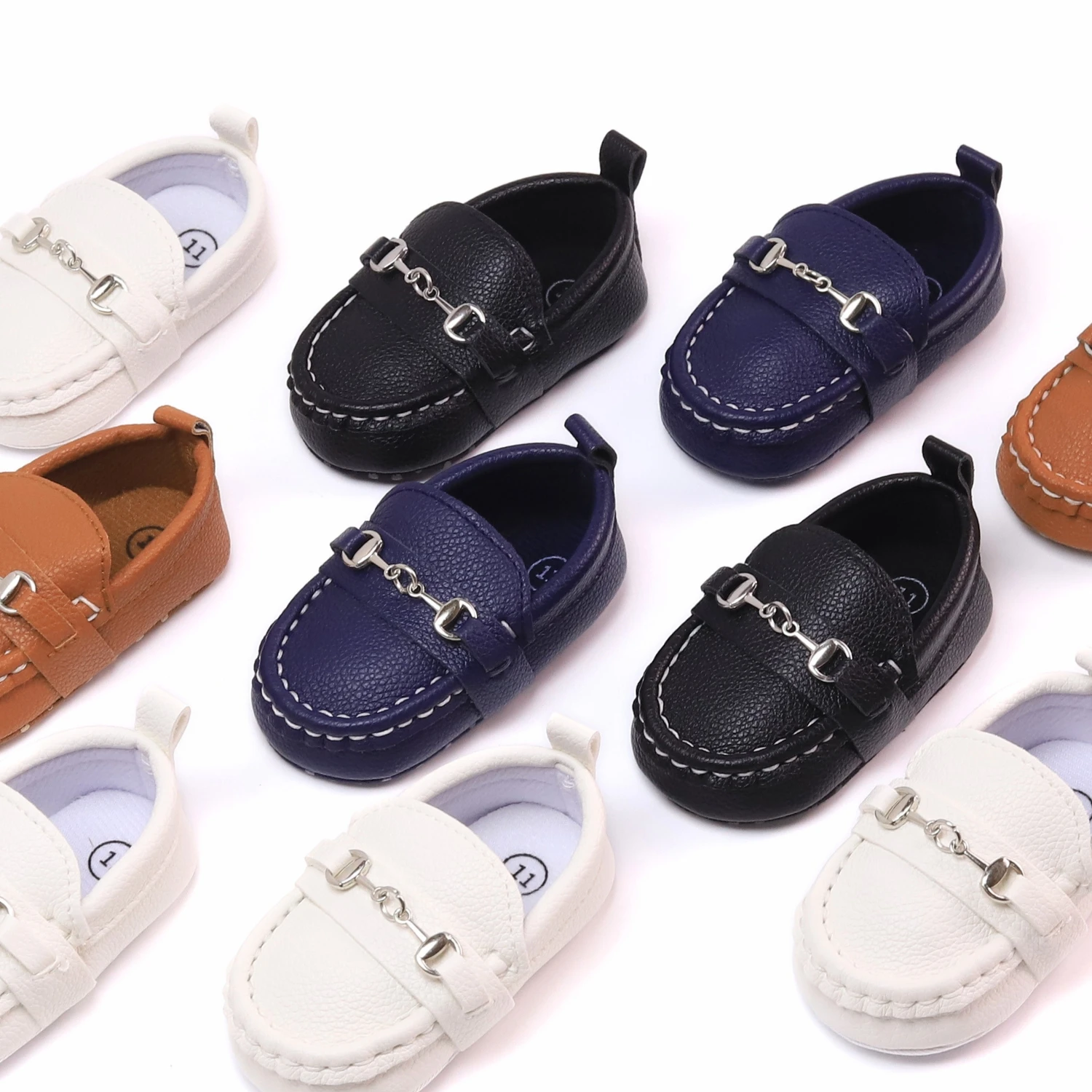 Casual-Slip-On-Low-Top-Loafer-Shoes-For-Baby-Boys-Lightweight ...