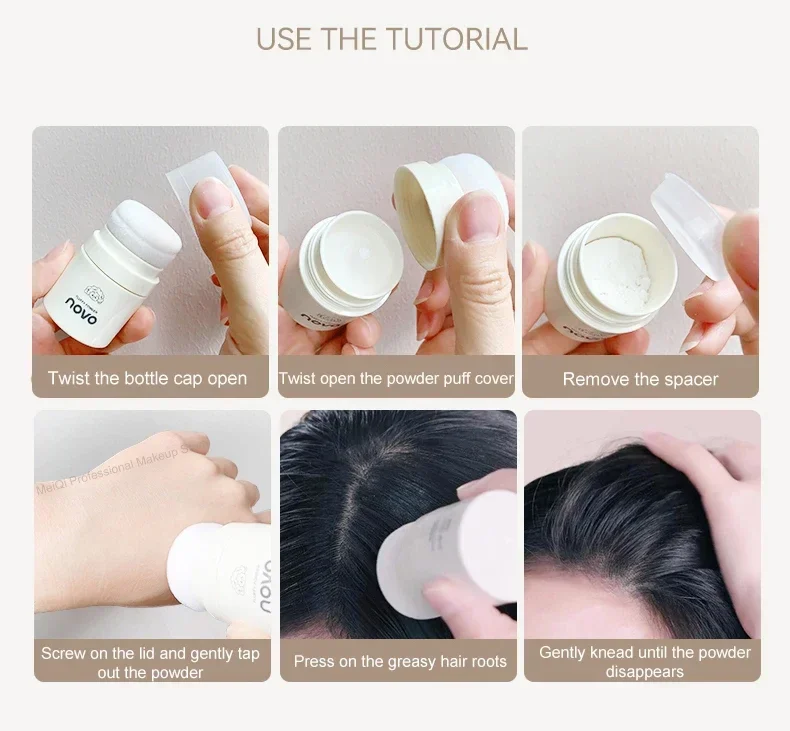 Light Fluffy Powder Oil-control Long Lasting Refreshing Transparent Hair Spray Loose Powder Nourishing Dry Shampoo Hair