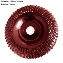 

Curved Grinder Wheel Disc Wood Shaping Wheel Wood Grinding Shaping Disk Woodworking Polished Plastic Thorn Disks 4 Inch