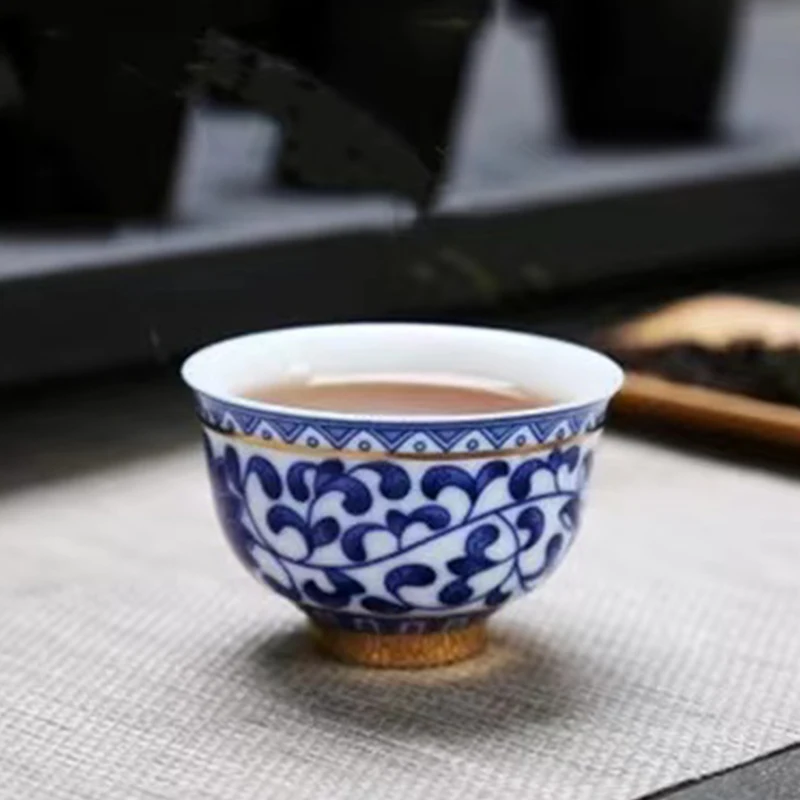 Chinese Porcelain Tea Cup For Kung Fu Oolong Tieguanyin Puer White Tea