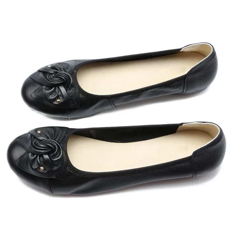 Women Flats Butterfly-knot Loafers Autumn Winter