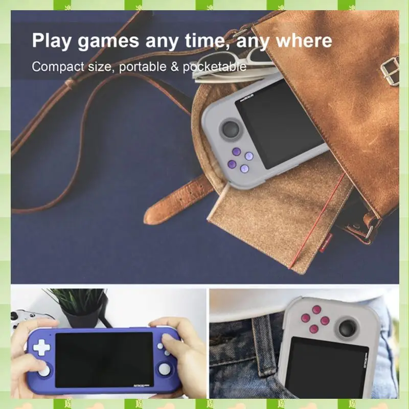 Retroid Pocket 3 Retro Game Console 3G+32G 4.7 Inch Touchable IPS Screen Android 11 OS B