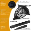 2pcs Led Solar Lawn Lights Outdoor Waterproof Warm Light Garden Decoration Lamp For Walkway Path Villa Yard Driveway 5