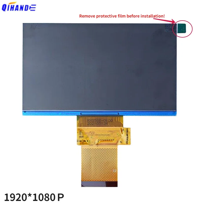 Tela Lcd para Projetor Wimius k1 k Painel de Exibição Acessórios para Projetores Faça Você Mesmo 60pin 1920×1080 k1 Rd828
