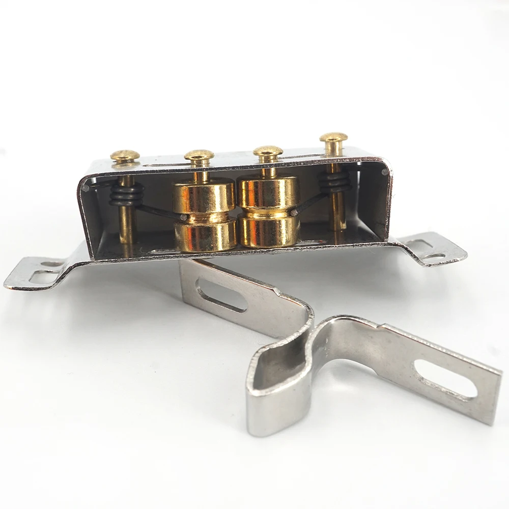 Stainless Steel Door Catch Stopper Cabinet Closer Lock for Cupboard Kitchen Wardrobe Furniture Hardware 10/5/2/1 Sets