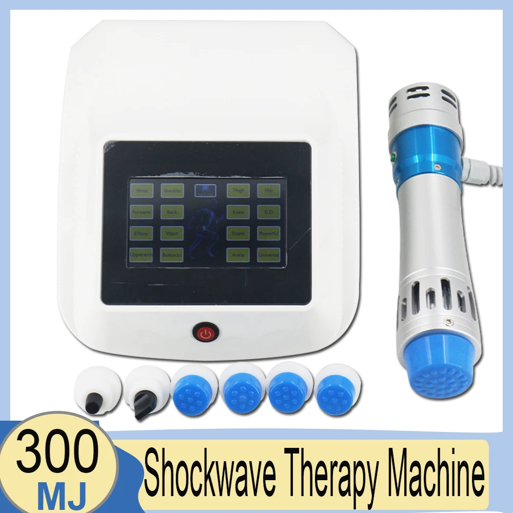 

300MJ Shockwave Therapy Machine ED Treatment New Shock Wave Therapy Instrument Sport Injury Pain Relieve Body Relax Massager