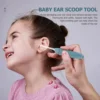 Ear Spoon Luminous Wax Clip Scoop for Baby Cleansing Pink Earwax Cleaner with Light 6