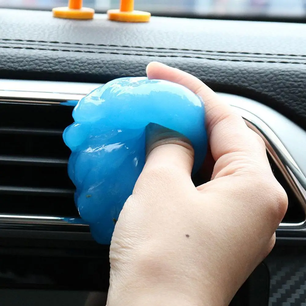 Car Cleaning Soft gel Duster To Removes Interior Cleaning Magic Outlet Laptop Vent Air Dashboard Tool Wash Dust Mud - 5