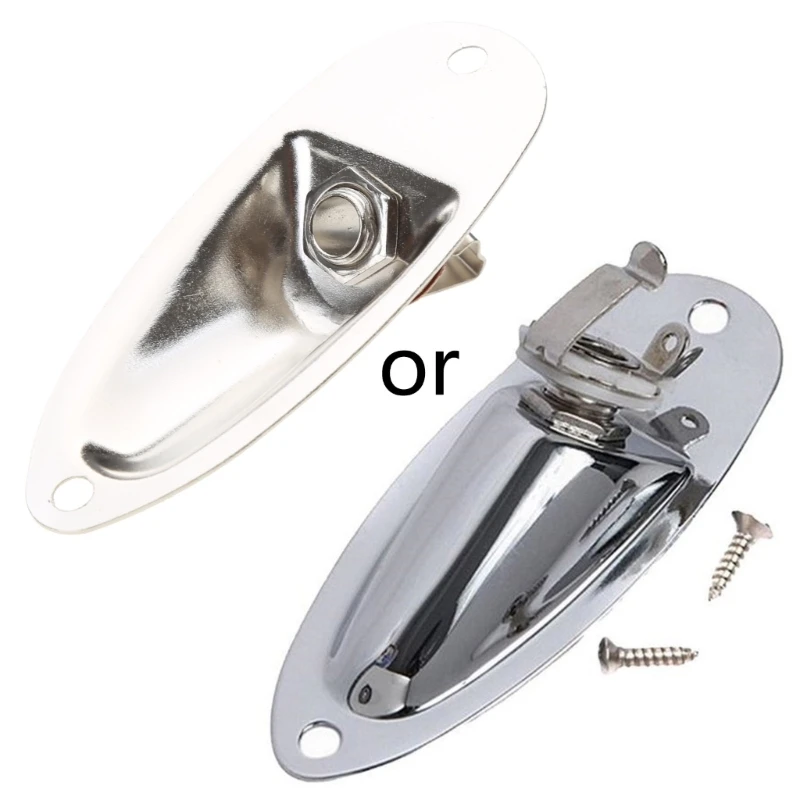 

for Electric Guitar Boat Plate Socket Hole Connector for Strat Guitar