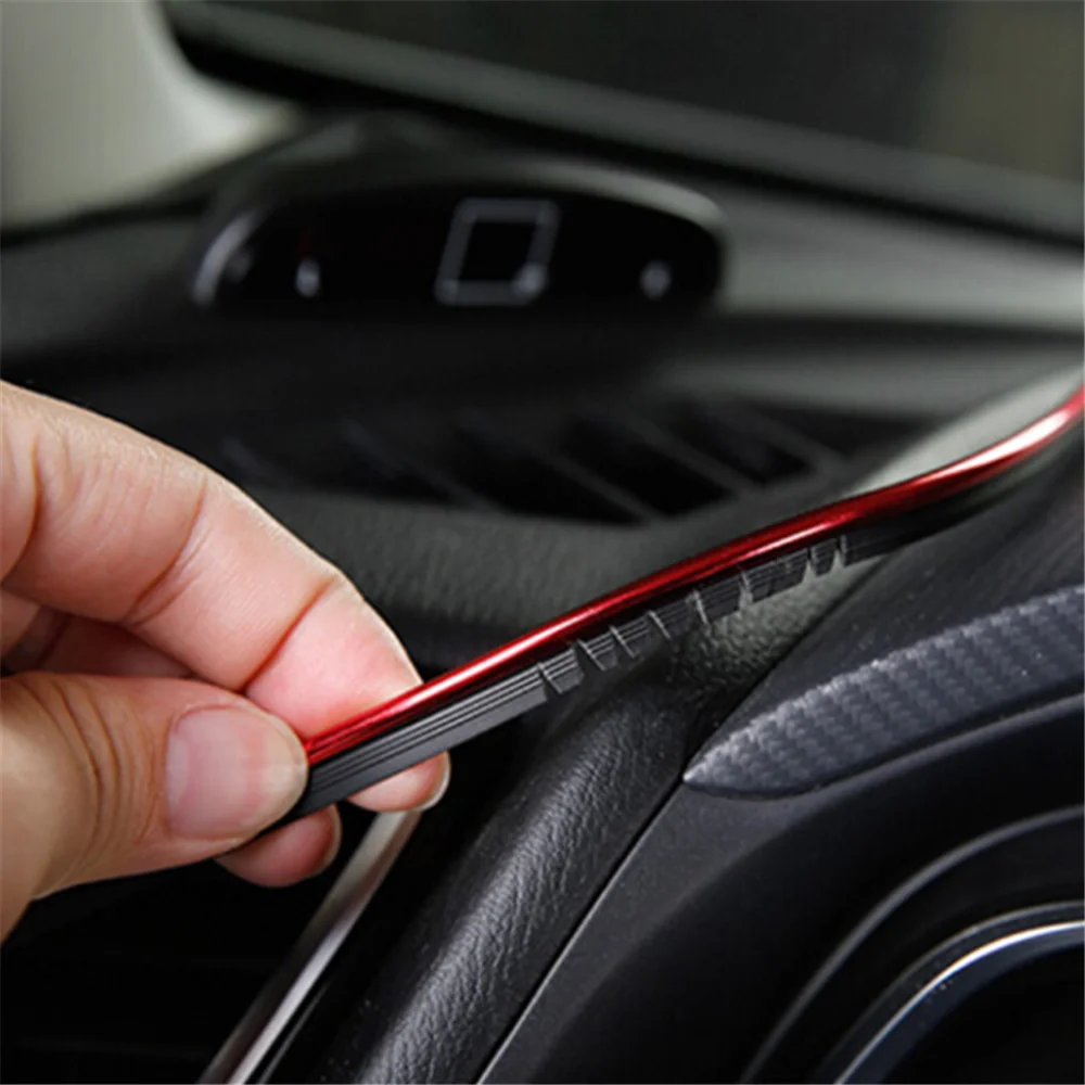 Linea di decorazione per interni auto 5m per toyota vw volvo xc60 renault clio hyundai tucson audi a3 8p alfa romeo 147 ford