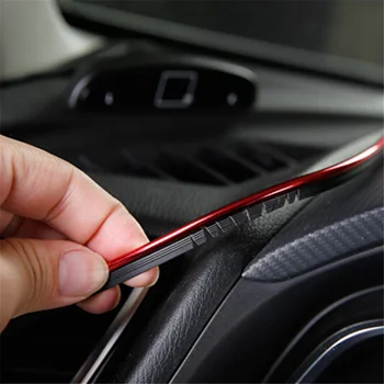 Linea di decorazione per interni auto 5m per toyota vw volvo xc60 renault clio hyundai tucson audi a3 8p alfa romeo 147 ford