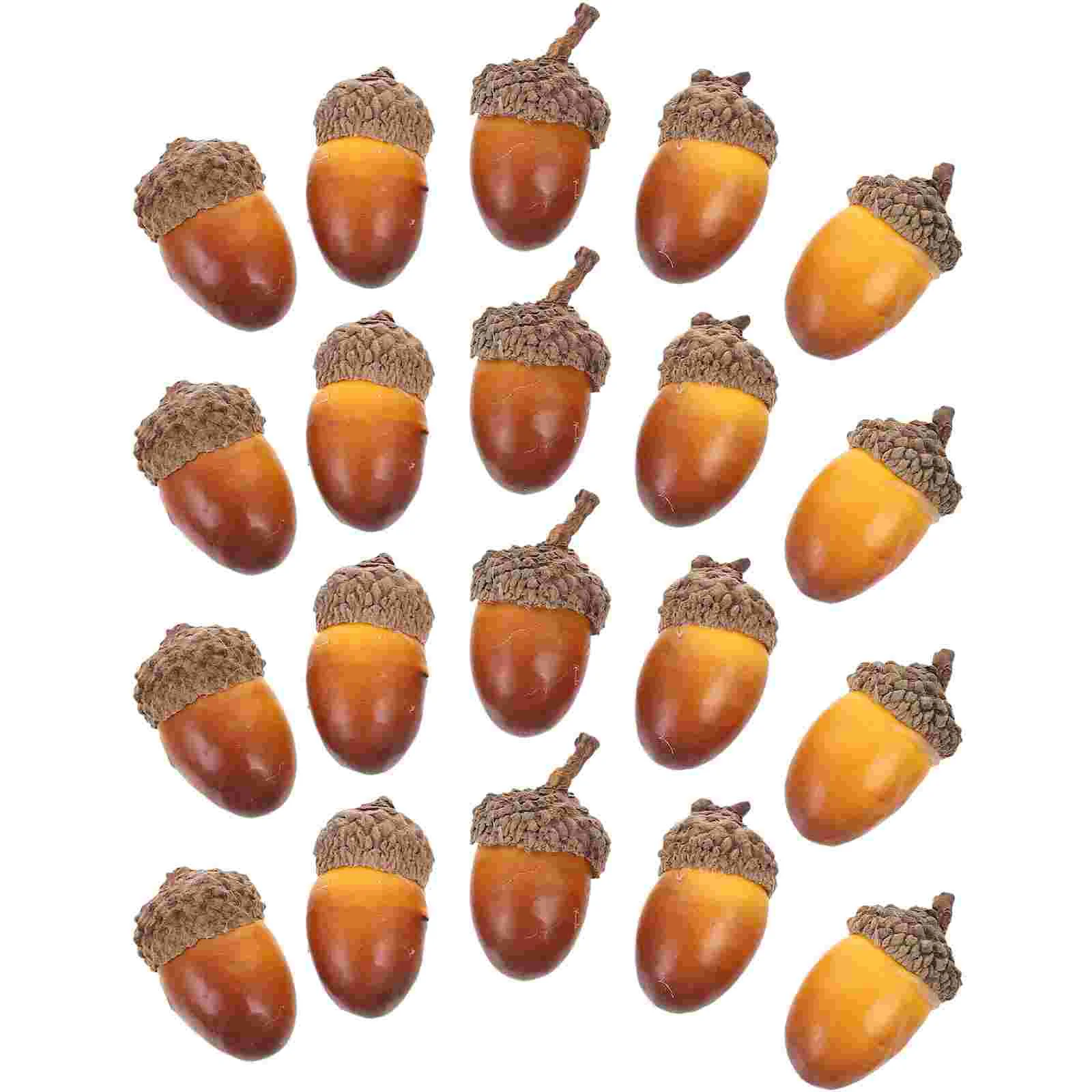 

50/100pcs Artificial Mini Acorns Simulation Pine Cones Model Fake Fruit Ornament For Wedding Christmas Decoration