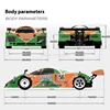RLAAR RC Cars AK-787 Flat Sports Car 1:10 Carbon Fiber Brushless Electric Professional Speed Racing Simulation Model Car Gift 5
