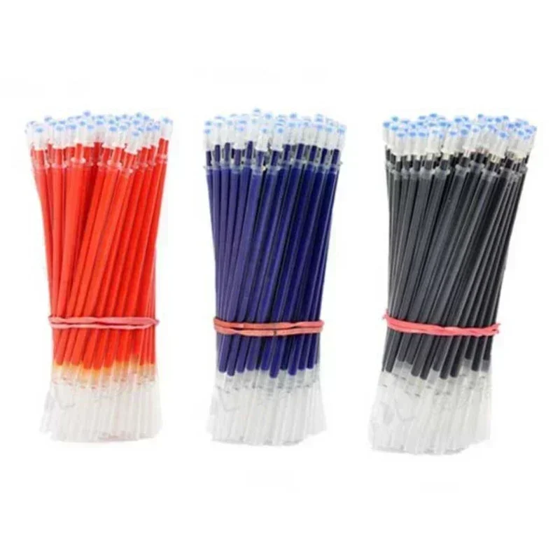 

0.5mm 20pcs/set Gel Pen Refill Office Signature Rods Red Blue Black Ink School Stationery Writing Supplies Handles Needle