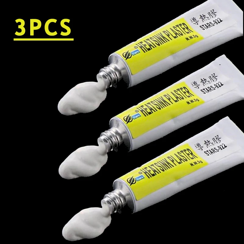 1/2/3pcs 5g Thermal Pads Heatsink Plaster Conductive Heatsink Plaster