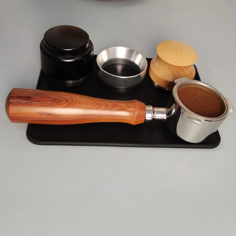 Silicone Tamper Mat Black Pads Stand For 49/51/53/54/57.5/58/58.5mm Portafilter and Tampers