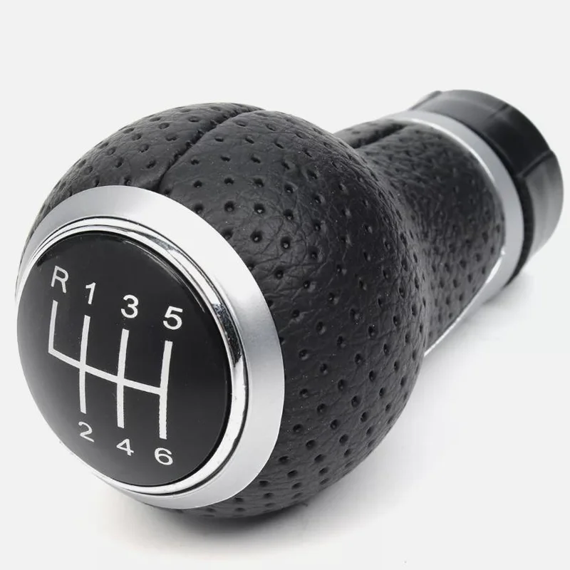 For Audi A3 A4 B6 B7 B8 S4 A6 A8 Q5 6 Speed Gear Shift Stick Knob Handle Shifter