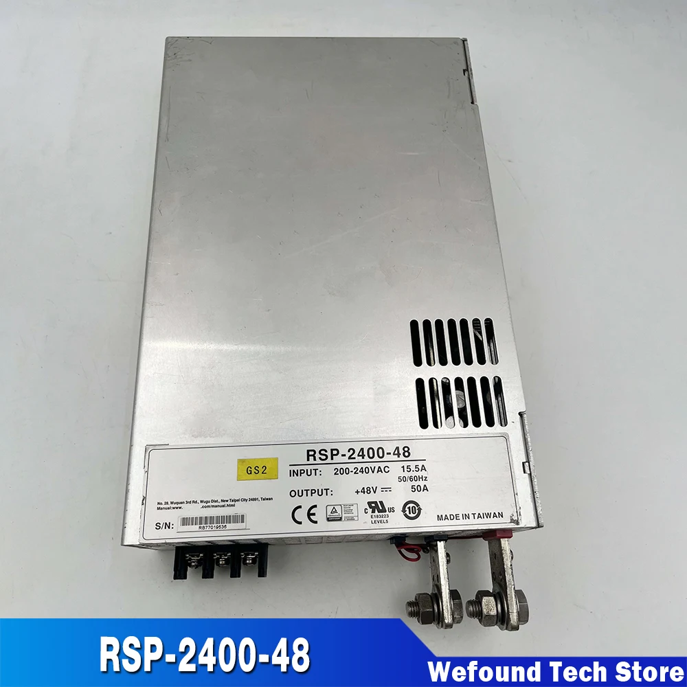 

For MW 50A 48V Switching Power Supply RSP-2400-48