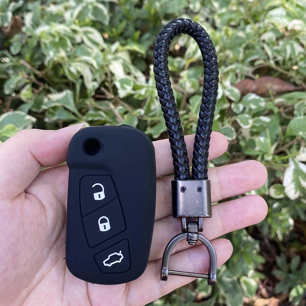 Silicone Car Key Case Cover for Ford KA MK2 Urban Street Ka Vehicles 3  Button Key Holder Keychian Remote Shell Jacket 2008-2016 - AliExpress