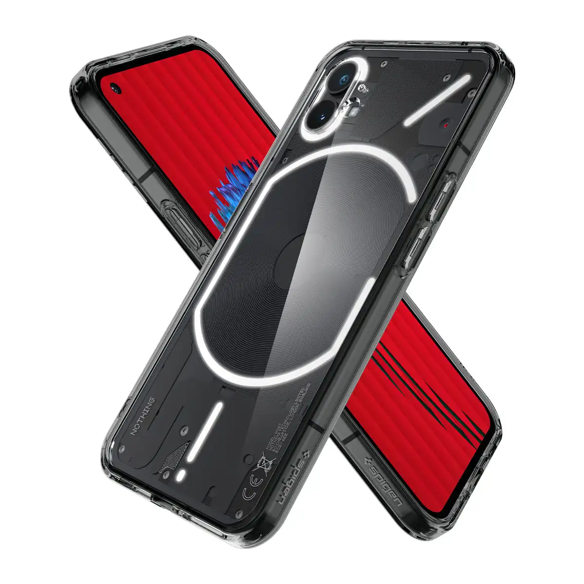 Funda Spigen Ultra Hybrid iPhone 15 Pro Max Frost Negro Case - Shop Spigen .pl