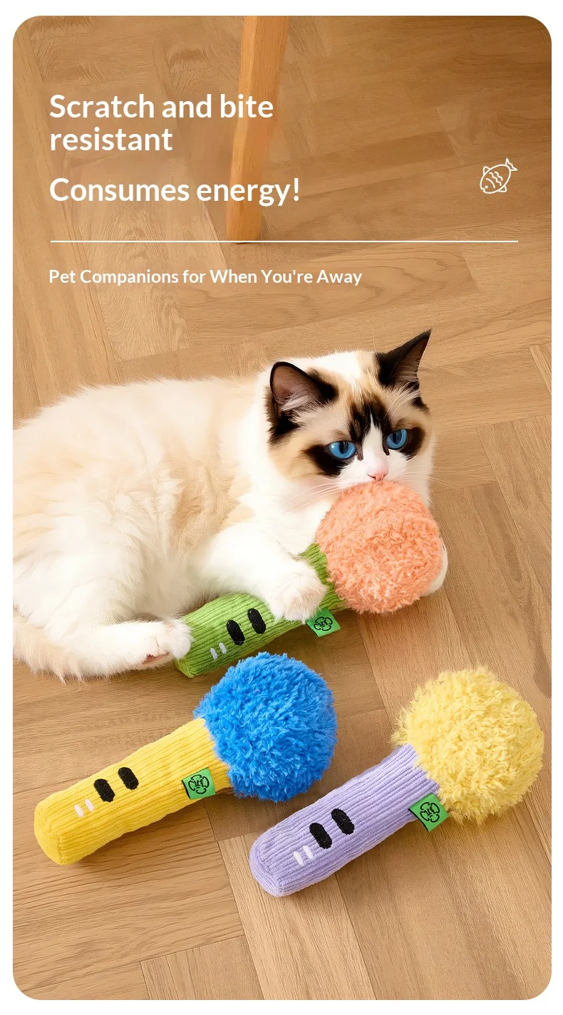Self Play Cat Toy Teaser Wand image 3