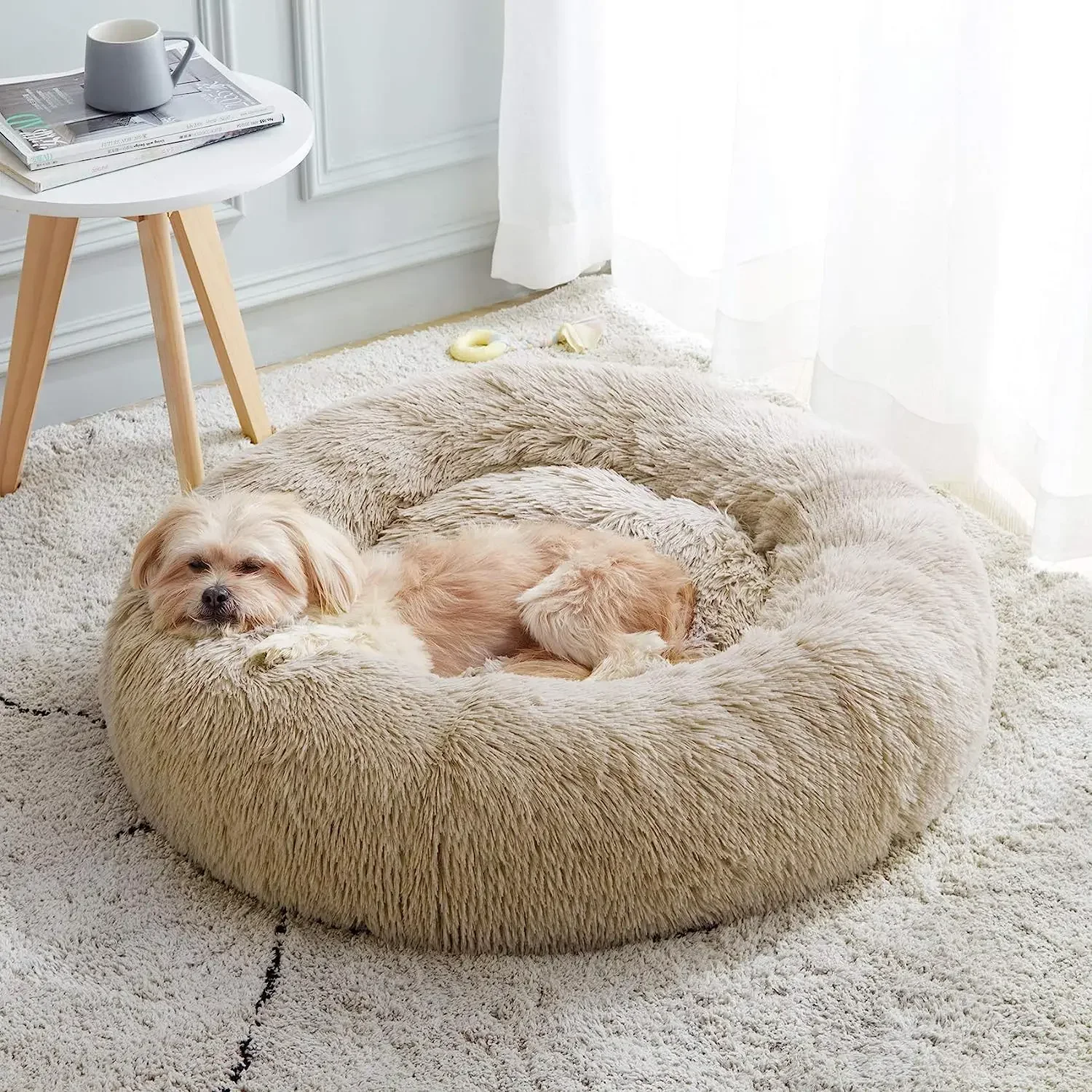 Soft Long Plush Nest Bed 4
