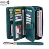 High Quality Women Wallet RFID Anti-theft Leather Wallets For Woman Long Zipper Large Ladies Clutch Bag Female Purse Card Holder 2