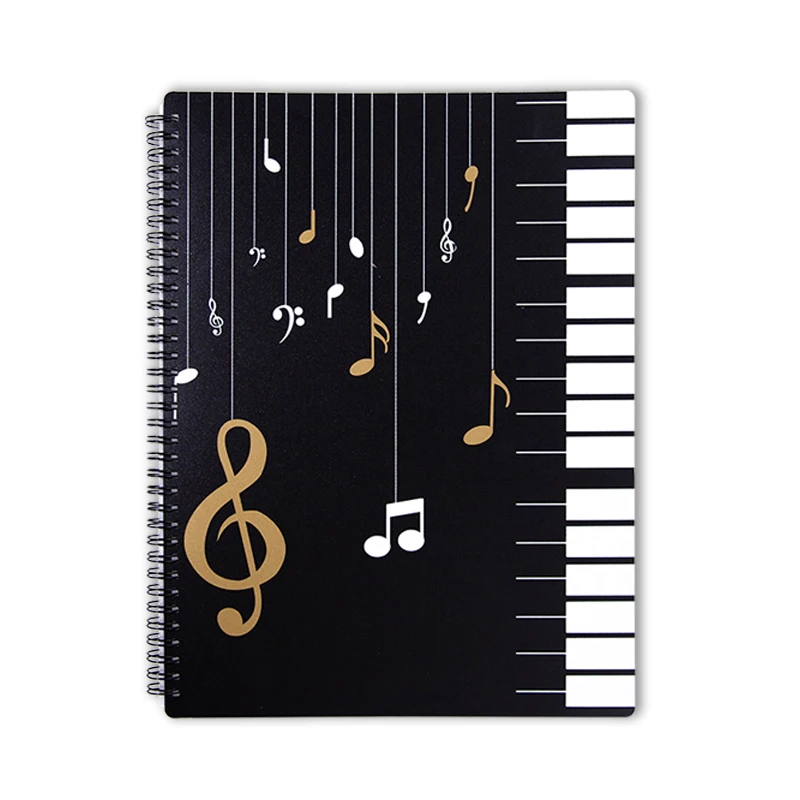 A4 Loose-Leaf Transparent Music Binder