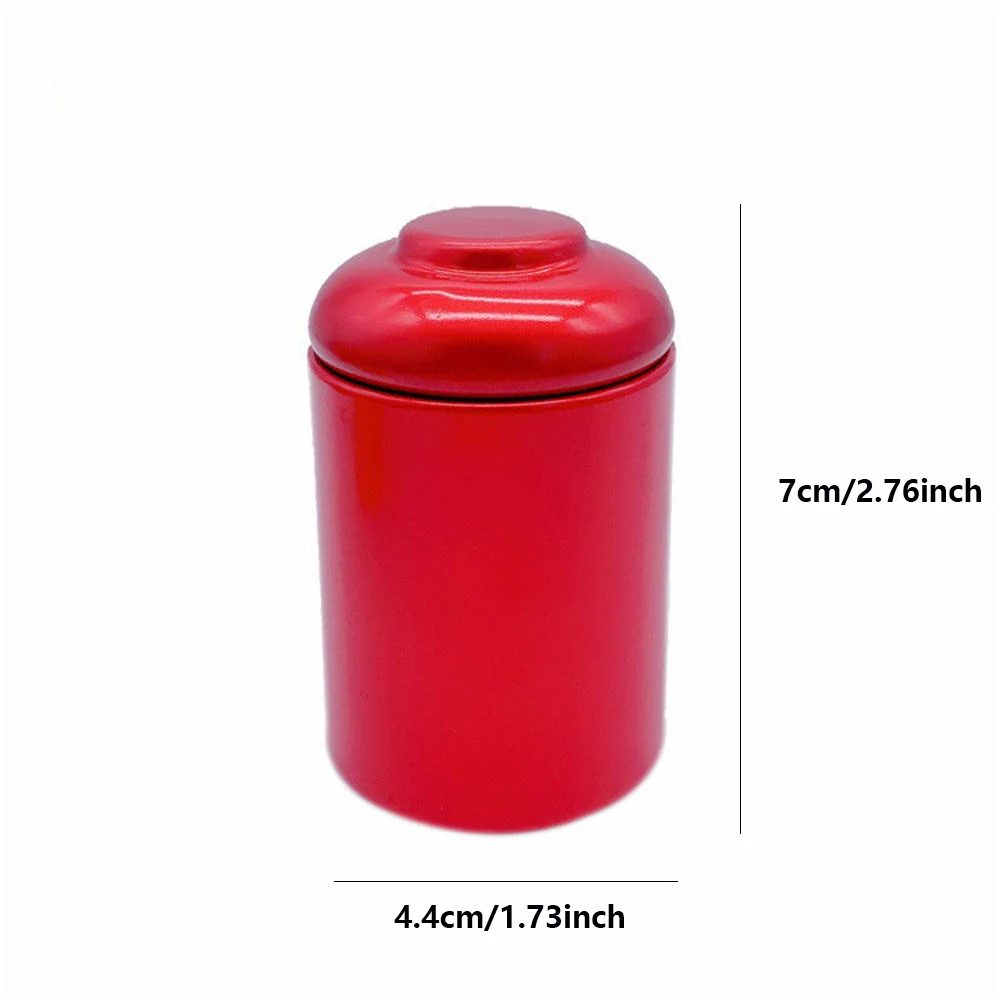 Candy Candle Tea Can Tin Jars DIY Making Kit Empty Metal Container with Lids Holder Organizer Storage Case for Dry Spices