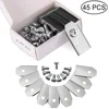45PCS Trimmer Blade Lawn Mower Grass Replacement Trimmer Cutter Piece For Husqvarna Automower/Gardena Robotic Lawnmower 1