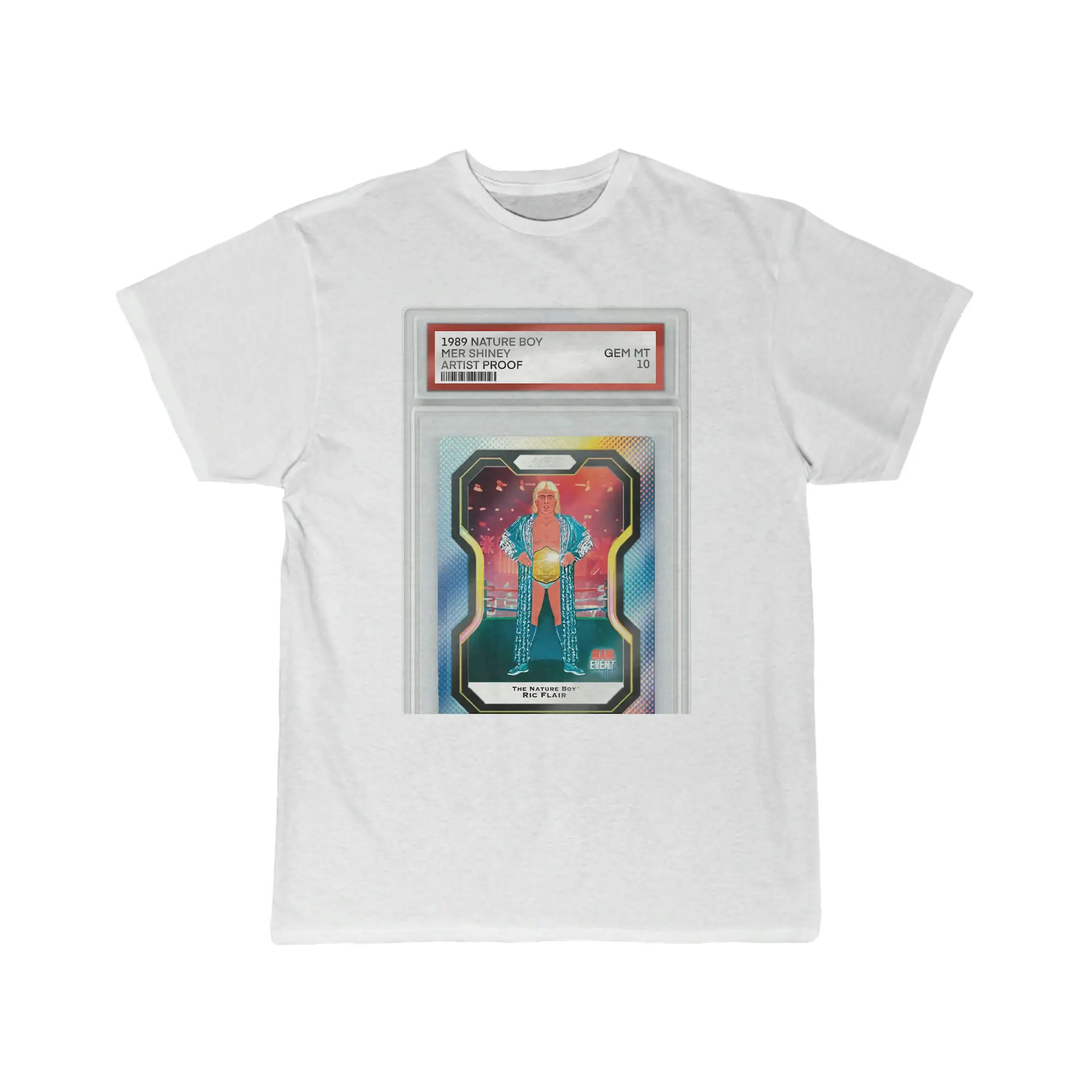 The Nature Boy Styling And Profiling In 1989 Ric Flair Blue Robe Card T Shirt