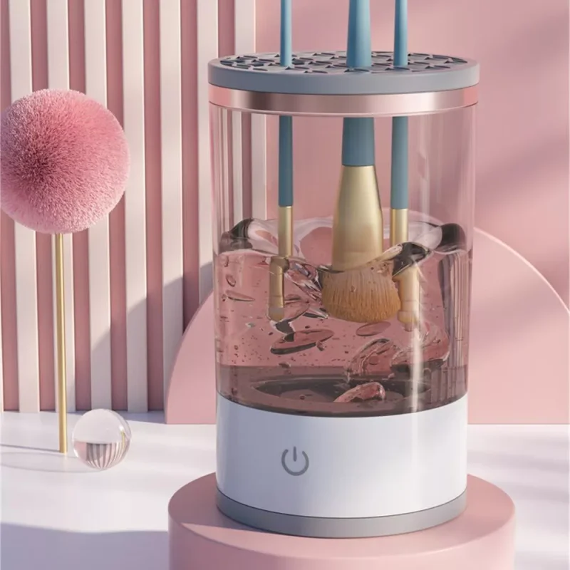 Automatic Makeup Brush Cleaner Machine for Deep Cleaning